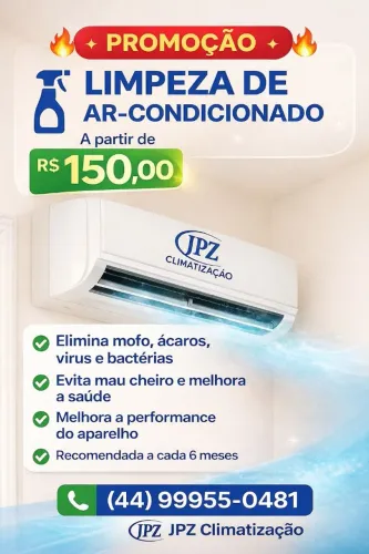 Limpeza de ar condicionado 