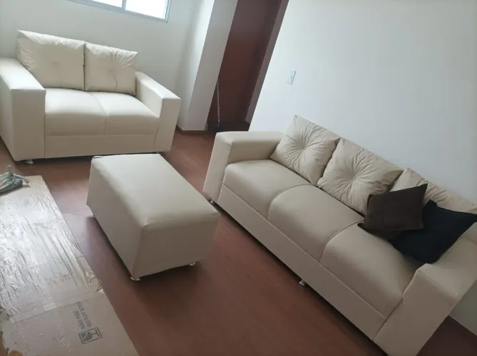 Conjunto de Sofás para Sala no courino