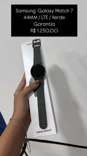 Samsung Galaxy Watch 7 / 44MM / LTE / Verde / Garantia Samsung
