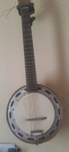 Banjo Del Vecchio 6 cordas raridade com case original