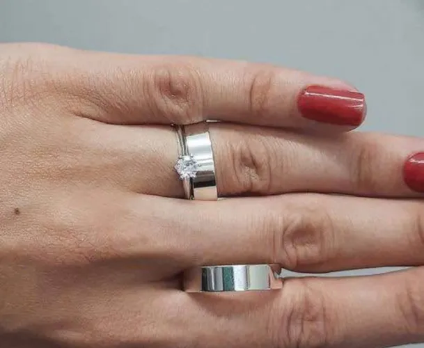 Aliança casamento namoro 