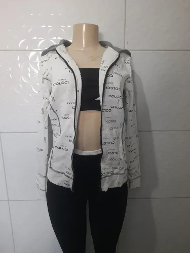 Jaqueta jacquard colcci fitness