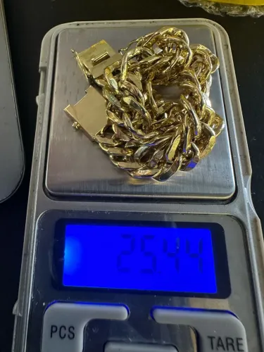 Pulseira de ouro 18k