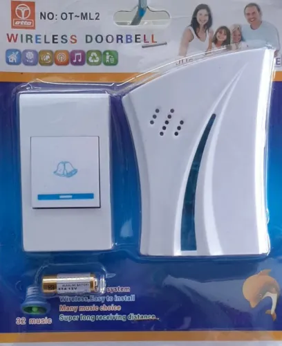 Campainha Sem Fio  Longo Alcançe - 36 Melodias !!