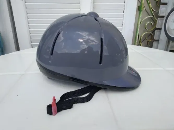 Capacete Hipismo Fouganza Adulto Com Regulagem Tam. 57/61cm 