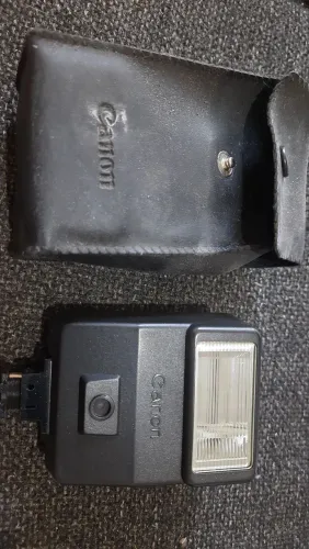 Flash Canon Speedlite 155A com Case