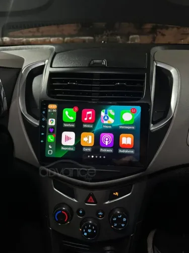 Multimídia Android 9 polegadas Chevrolet tracker 