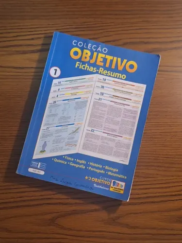 Apostila Objetivo Fichas-Resumo - Vestibulares