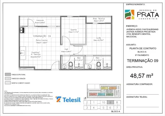 todos apartamentos tem suíte aqui