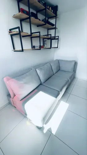 Sofá modular madeira qualidade REFORMADO