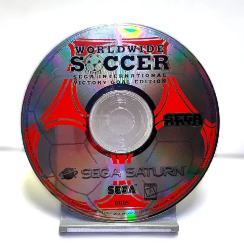 Worldwide Soccer: International Victory Goal Edition Sega Saturn Original Leia a Descrição