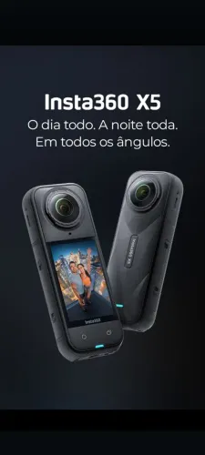 (Lançamento) Insta360 X5 - Câmera de Ação 360°