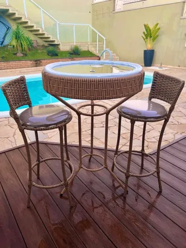 Mesa bistrô para área externa 1190