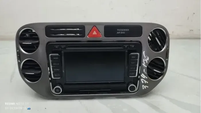 Central Multimídia Com Moldura Volkswagen Tiguan 2011