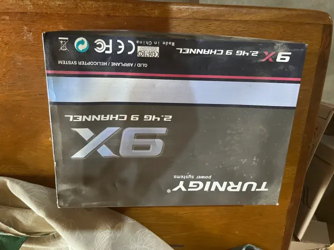 Rádio Turnigy 9x nunca usado