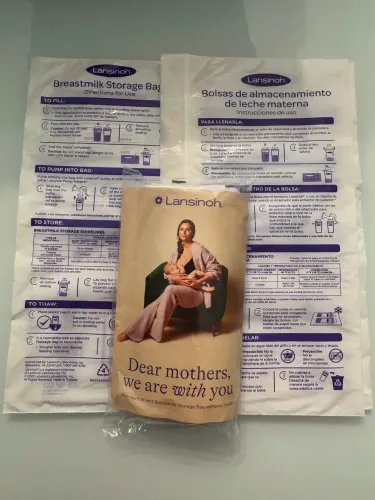 Bags Lansinoh para armazenamento de leite materno