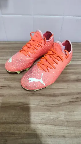 Chuteira Puma Laranja - Original