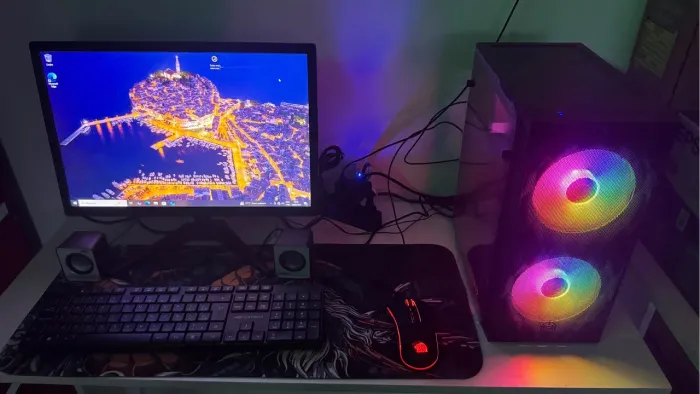PC Gamer com RGB e Desempenho Incrível! I7 3770