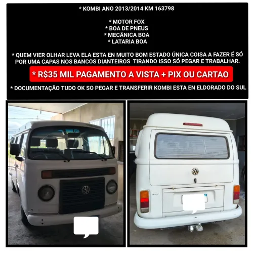 Volkswagen Kombi Lotação 1.4 MI Total Flex 8V 2014