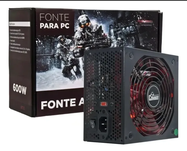 Fonte 600W Cowboy Knup