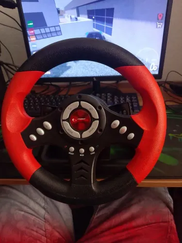 volante gamer da marca leadership gamer