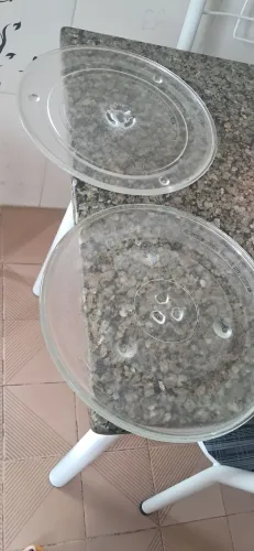 Pratos de micro-ondas grandes 