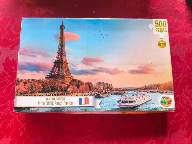 Quebra cabeça 500 peças Torre Eiffel