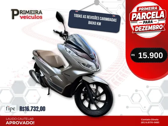 HONDA PCX DLX ABS 150 2022/22 | 23 MIL KM | REVISÕES CARIMBADAS NO MANUAL | LAUDO APROVADO