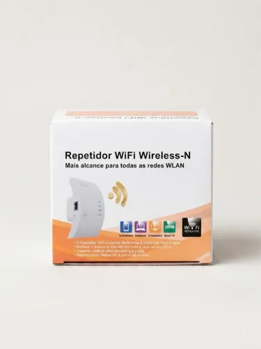 Repetidor E Amplificador De Sinal Wi-Fi 300M Wireless-N