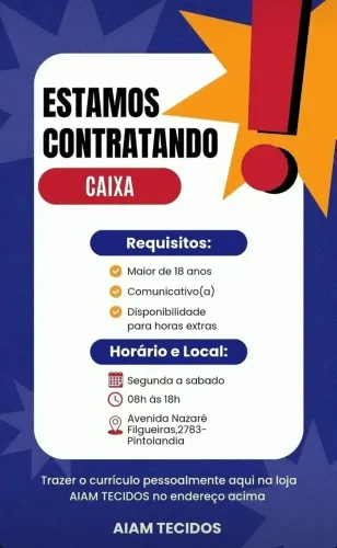 Estamos contratando