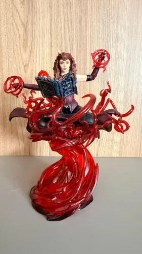 Estátua Feiticeira Escarlate Deluxe - WandaVision - Art Scale 1/10 - Iron Studios