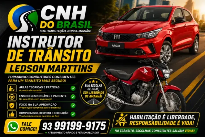 Instrutor de transito CNH DO BRASIL 