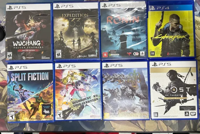 JOGOS PS5 - Lote ou Individuais