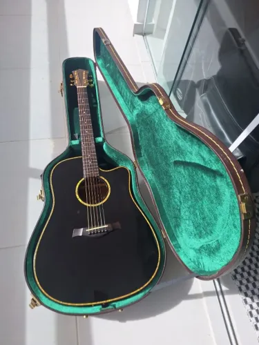 Violão Tagima TF-160 Premium | Abeto Sólido + Fishman + Case