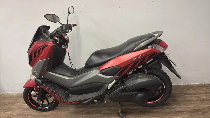 Yamaha Nmax vermelha 160 2020 km 46.941 manual e chave de reserva