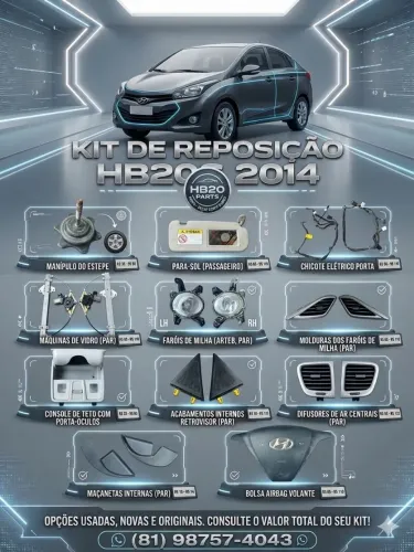 Peças HB20s Sedan 2014 Original (Várias Opções)