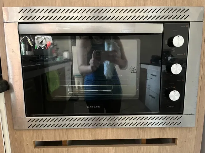 Forno elétrico atlas de embutir