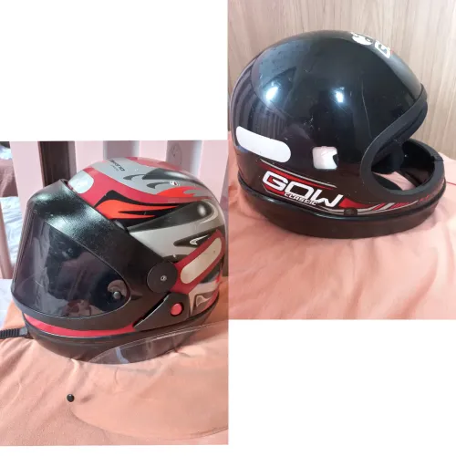 Vendo 2 dos capacetes<br>San Marino e Gow