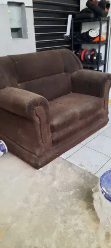 Cama de solteiro e sofá para doação 