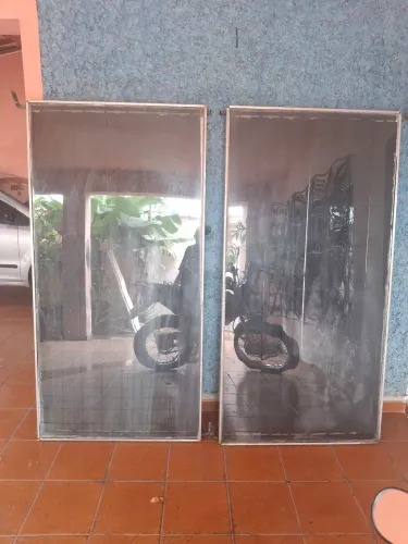 Placas solares para aquecer água