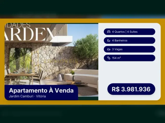Oportunidade única em Jardim Camburi: último Garden no Lago by Mivita!