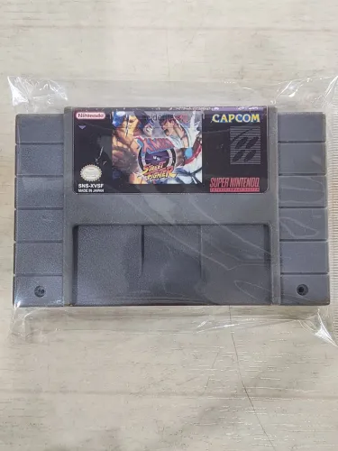 Xmen vs Street Fighter de Super Nintendo cartucho paralelo