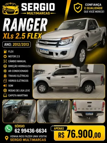 Ford Ranger XLS 2.5 16V 4X2 CD Flex 2013