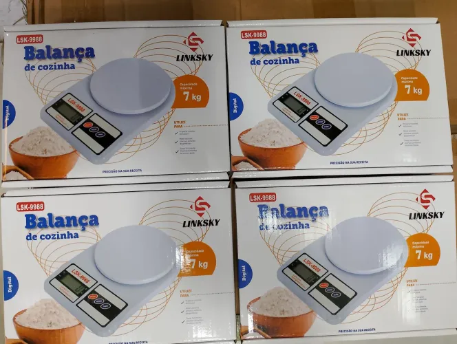 Balança 10 kg novas 29,99 reais 