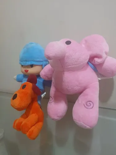 Bonecos de Pelúcia Pocoyo - Personagens Infantis Macios