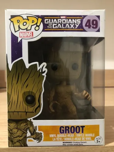 Funko Pop Groot Marvel Guardians Of The Galaxy Guardiões da Galáxia 49