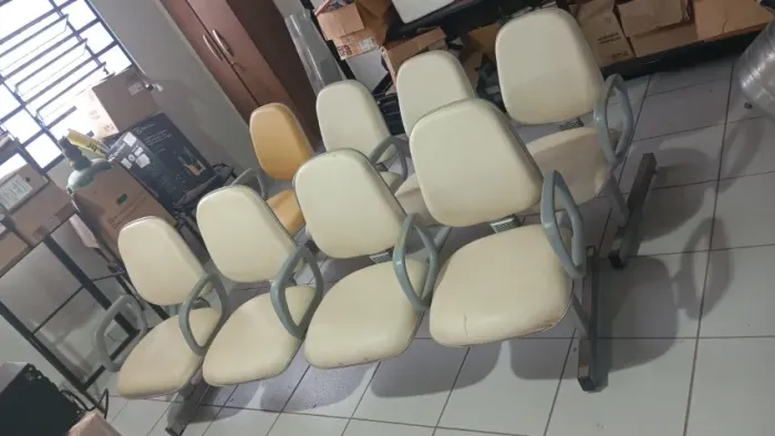 Longarinas para recepção 
