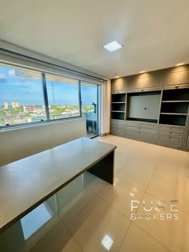 Cristal Tower - 42m2 - Sala comercial semi mobiliasa no Adrianópolis - Alugo