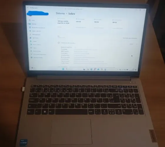 notebook lenovo ideapad 1 15iau7 - i3