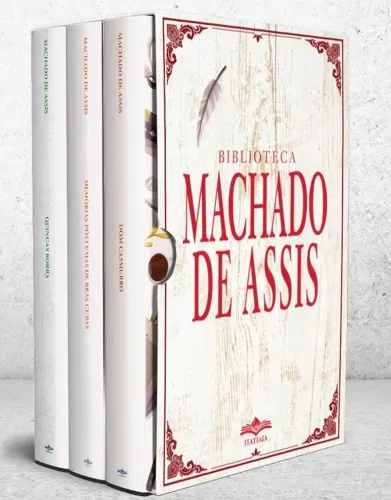 Biblioteca Machado de Assis 3 livros